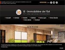 Tablet Screenshot of immobilieredelest.fr